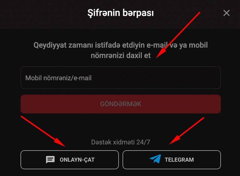 Pin Up kazino Azərbaycan girişi
